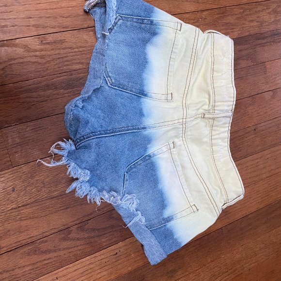 Denim mini shorts - Picture 4 of 5